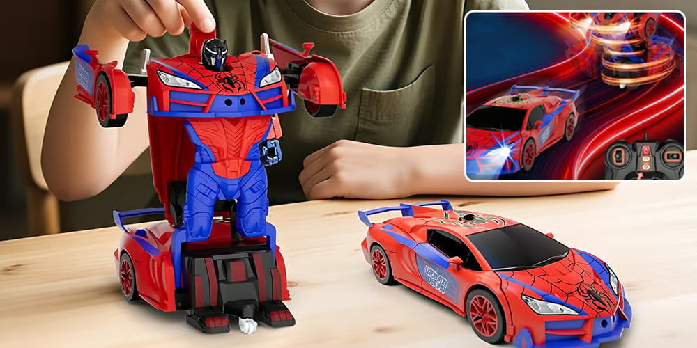 π€π Transforming Remote Control Robot Car