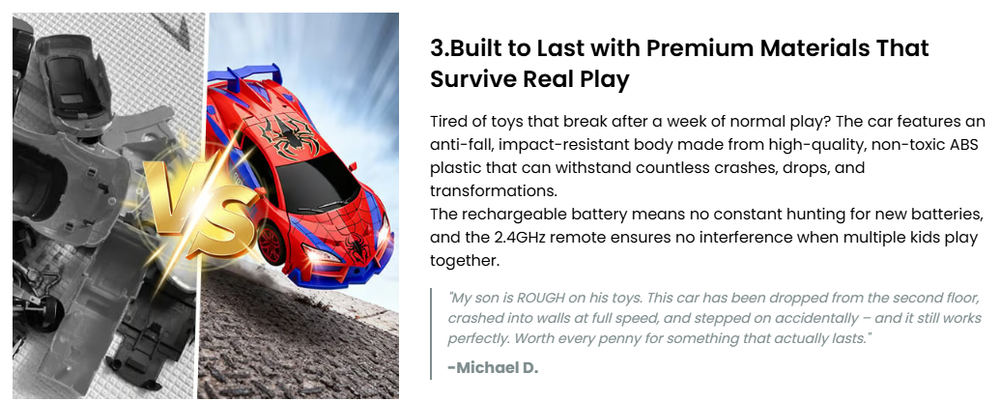 π€π Transforming Remote Control Robot Car